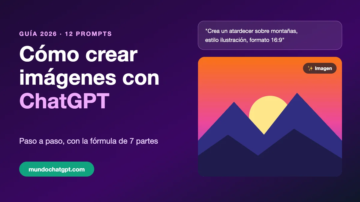 Cómo crear imágenes con ChatGPT paso a paso